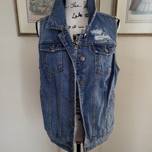 Mossimo Denim Vest Size XL